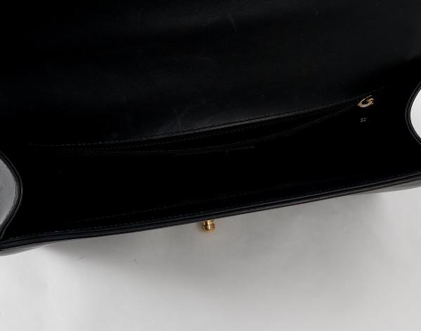 샤넬 보이 라지 블랙 빈티지 금장