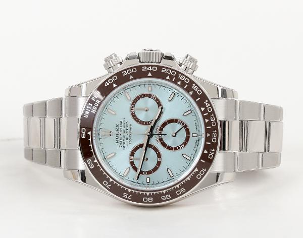 로렉스 데이토나 40mm 플래티넘 아이스 블루 126506