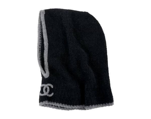 샤넬 25B 바라클라바 블랙 다크 그레이