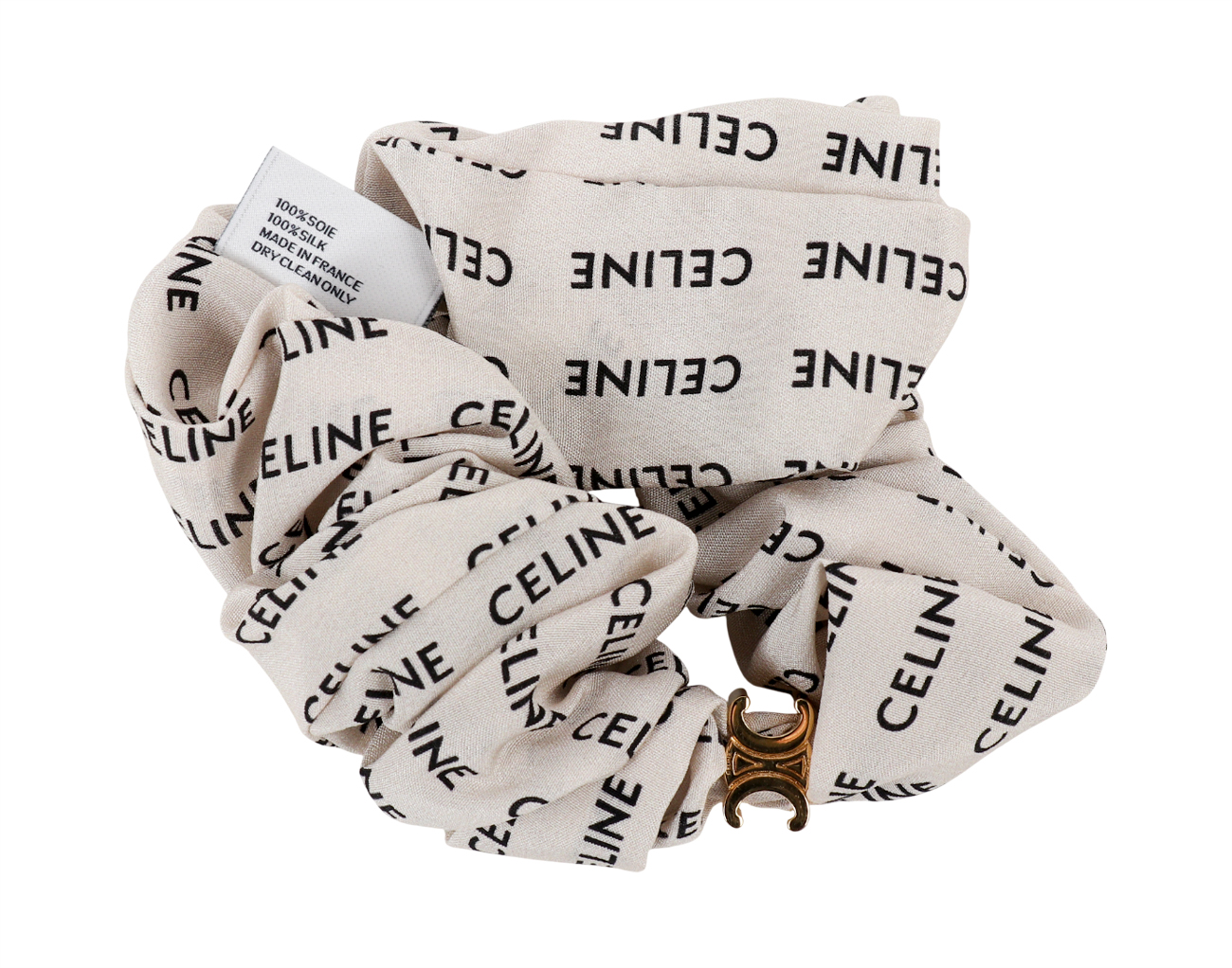 셀린느 레유르 스크런치 화이트 금장