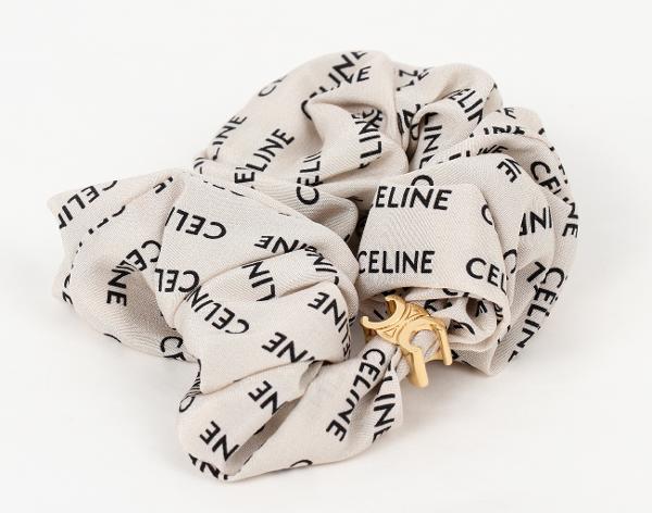 셀린느 레유르 스크런치 화이트 금장