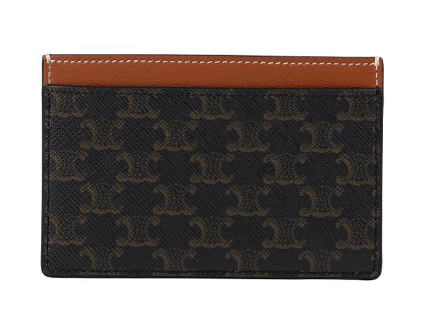 셀린느 트리옹프 카드 홀더 탠