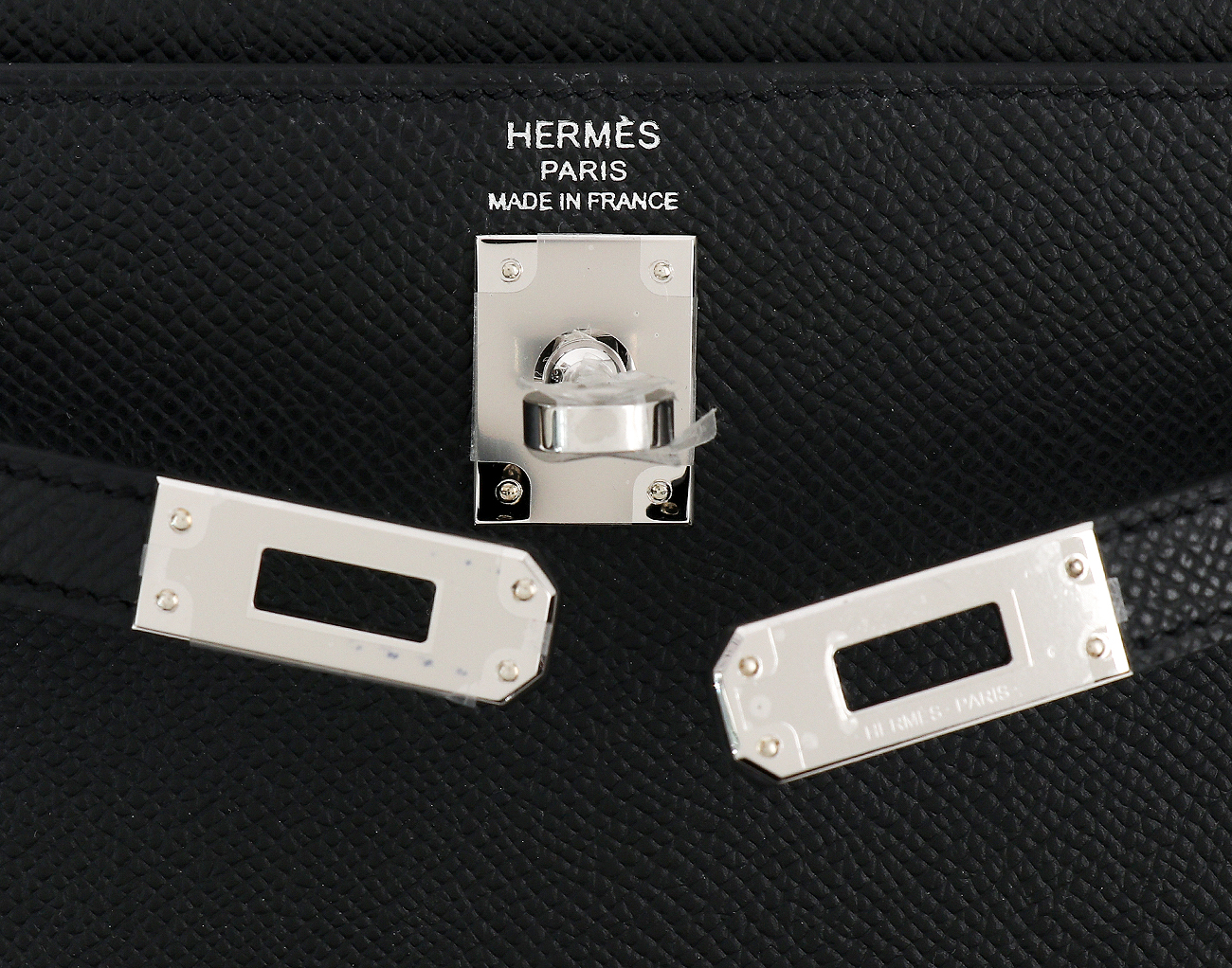 에르메스 셀리에 켈리 25 블랙 은장 K