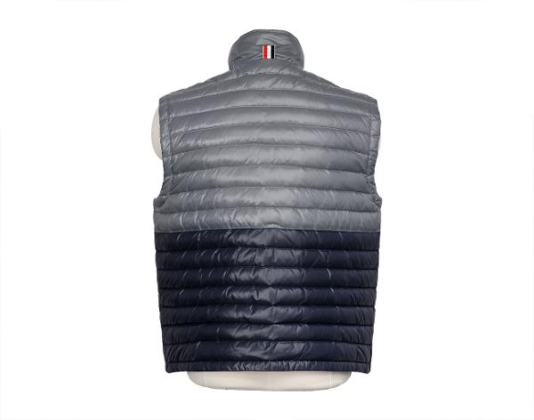 톰브라운 나일론 패딩 베스트 그레이 네이비 3