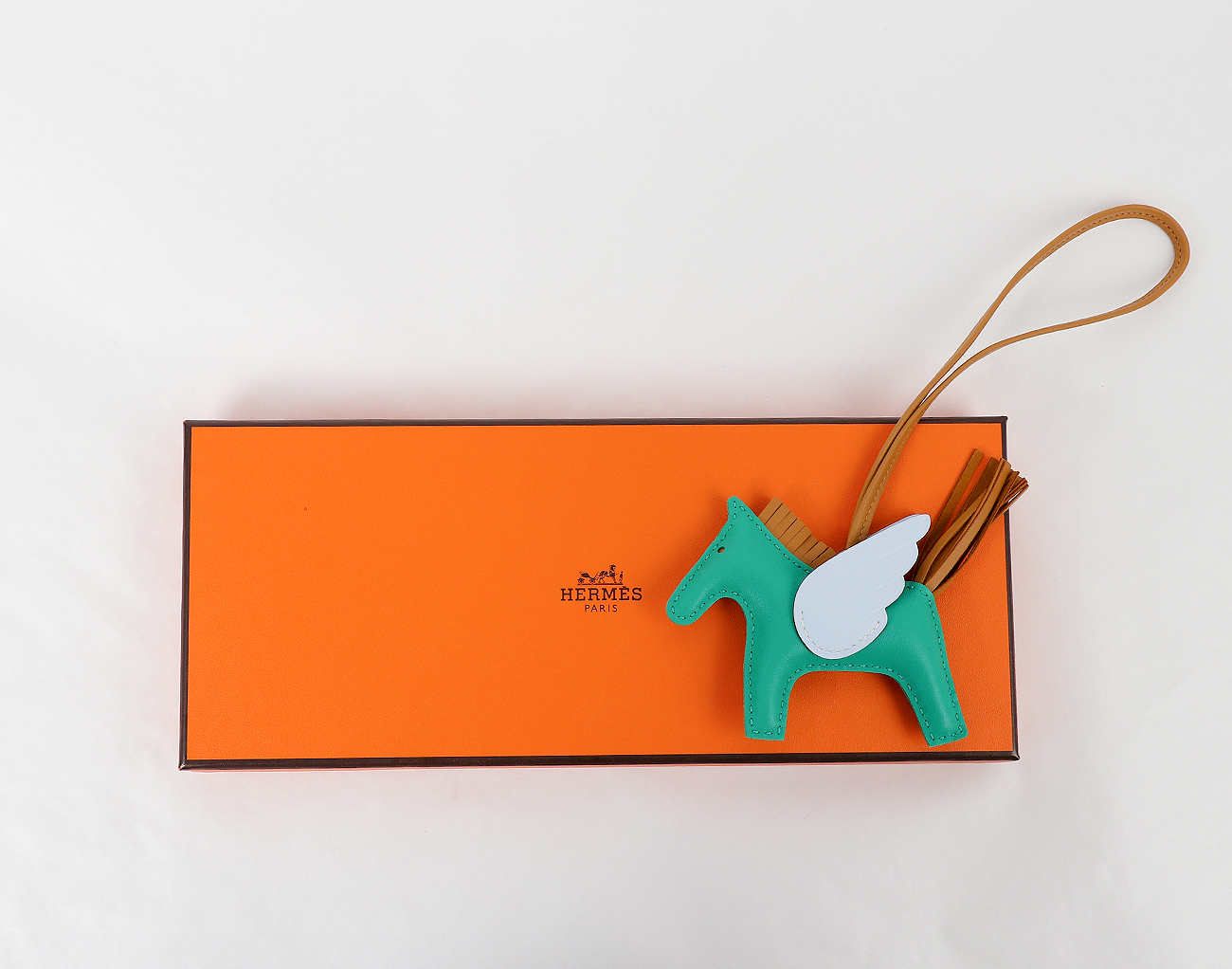 에르메스 페가수스 로데오 PM 멘테 세잠 블루 브룸