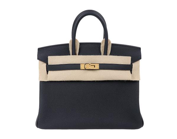 에르메스 벌킨 25 카반 금장 B