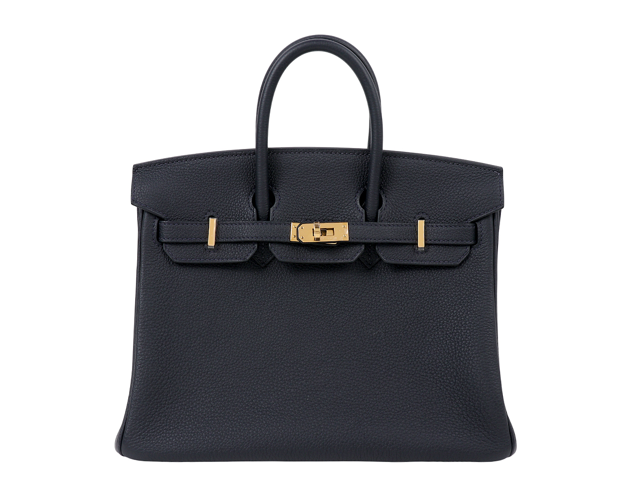 에르메스 벌킨 25 카반 금장 B