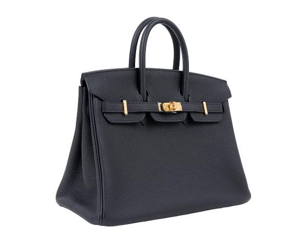 에르메스 벌킨 25 카반 금장 B