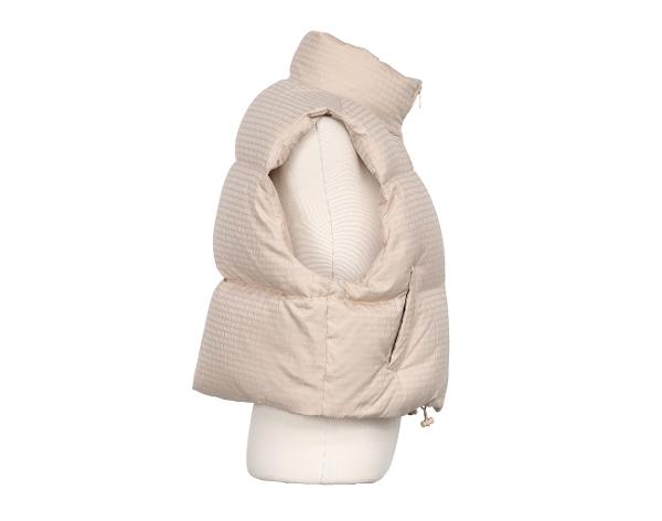 미우미우 구스 다운 베스트 데저트 베이지 44