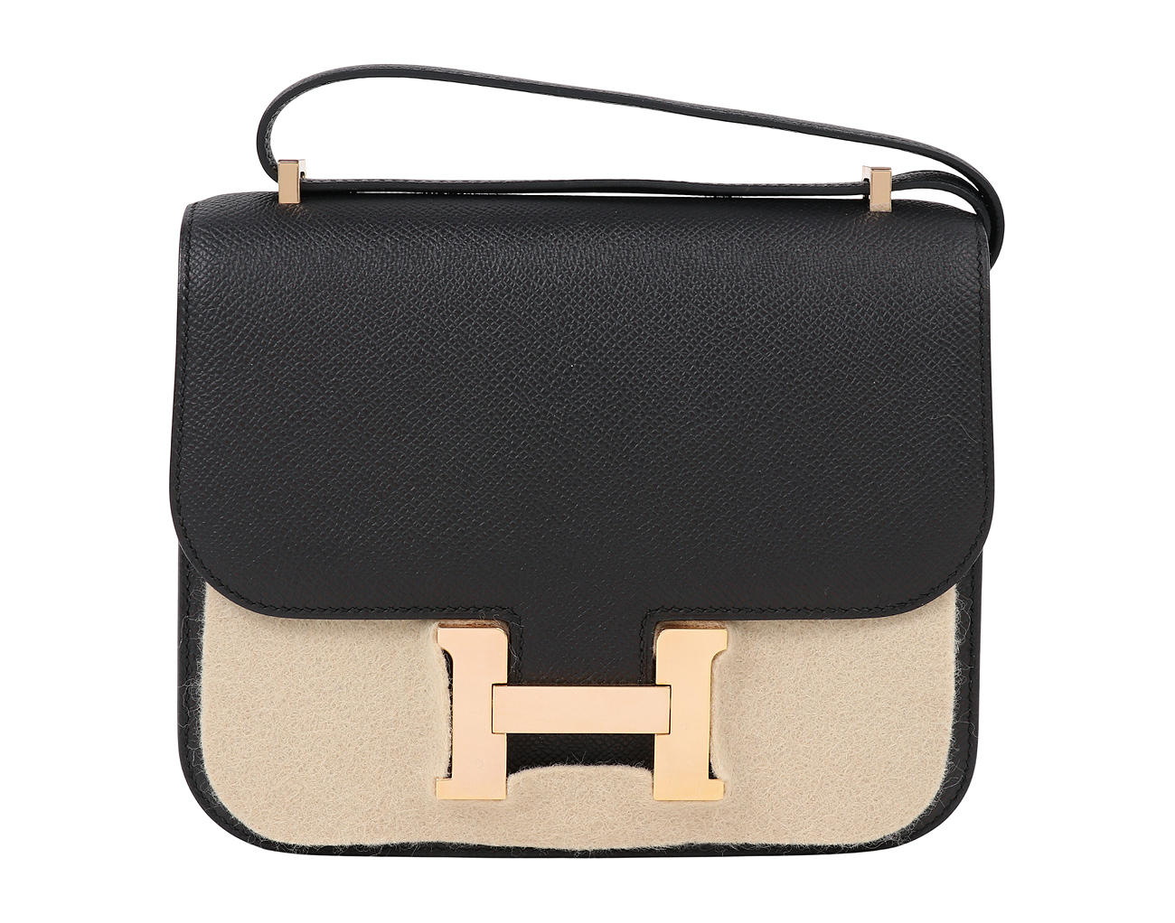 에르메스 콘스탄스 18 블랙 로즈골드 C