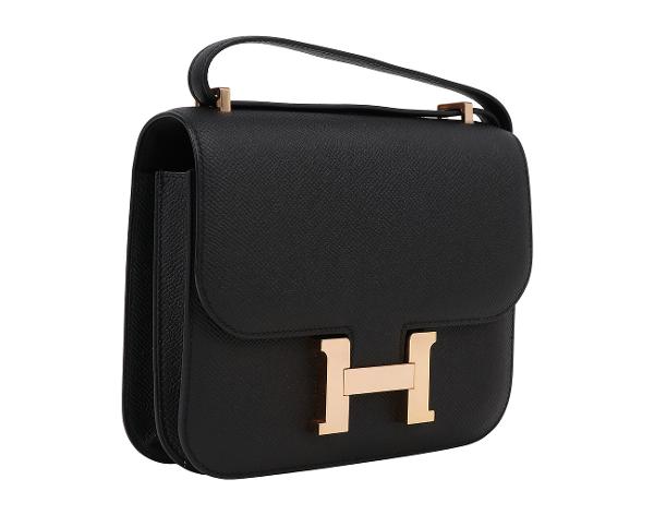 에르메스 콘스탄스 18 블랙 로즈골드 C