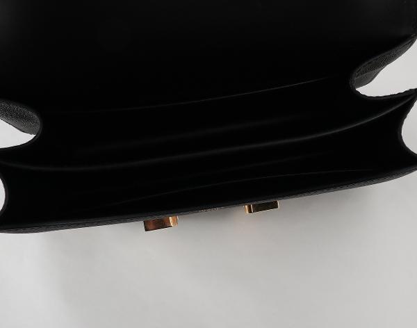 에르메스 콘스탄스 18 블랙 로즈골드 C