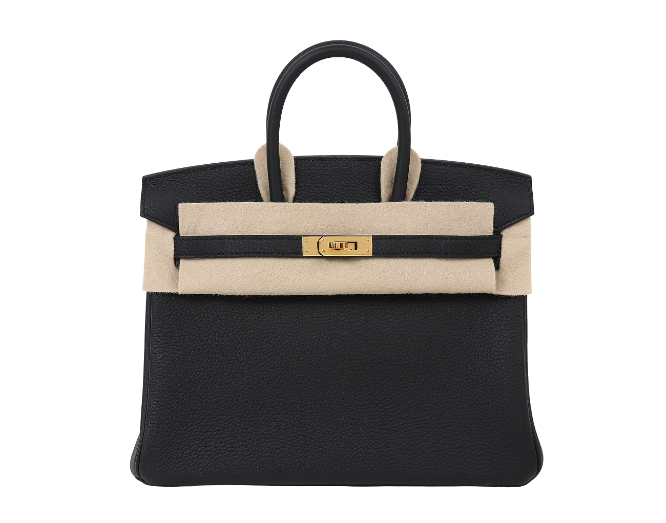 에르메스 벌킨 25 블랙 금장 B