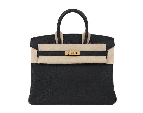 에르메스 벌킨 25 블랙 금장 B