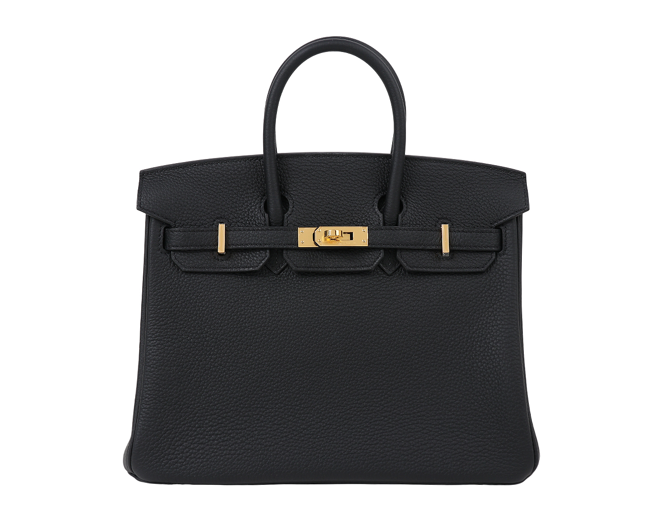 에르메스 벌킨 25 블랙 금장 B