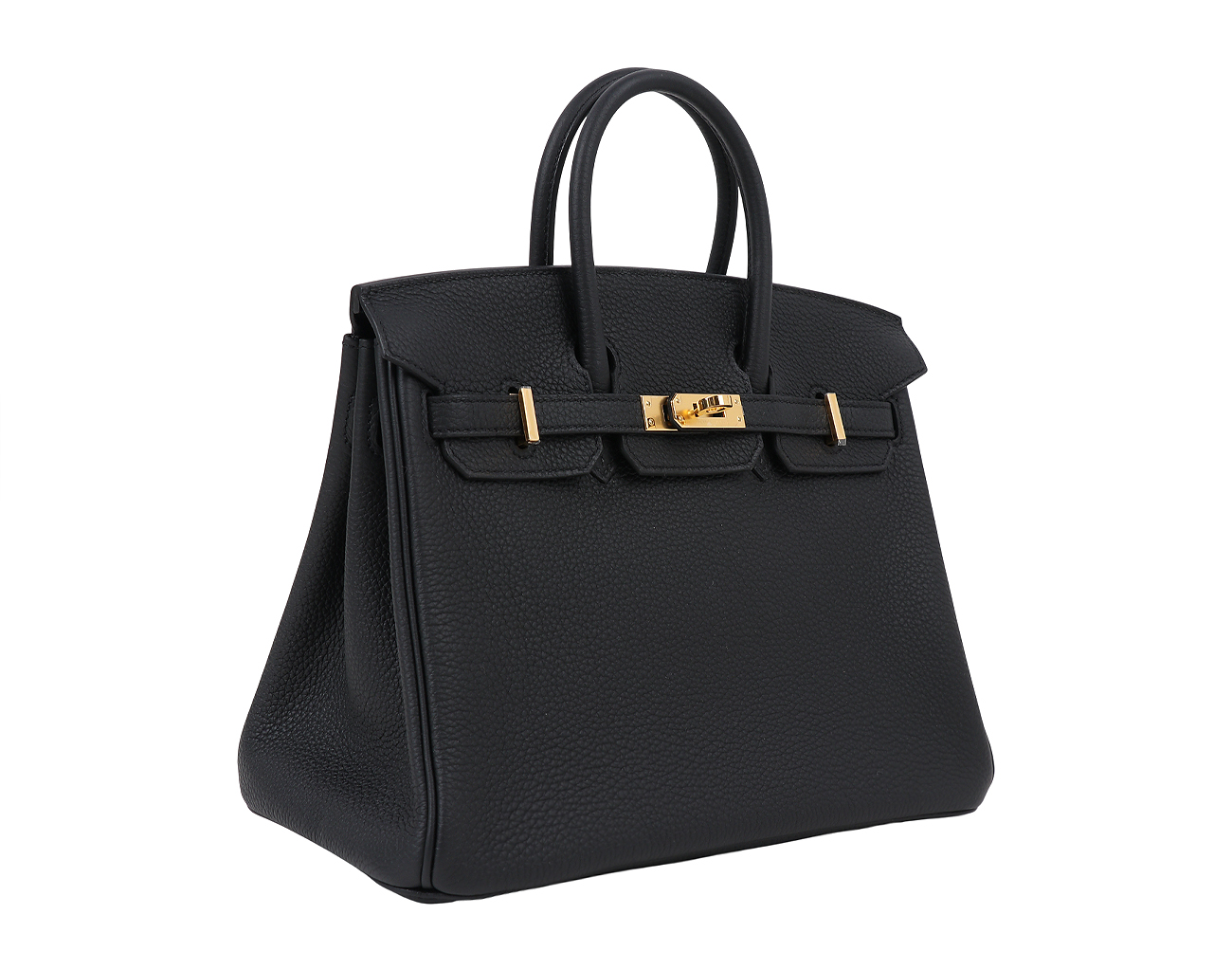 에르메스 벌킨 25 블랙 금장 B