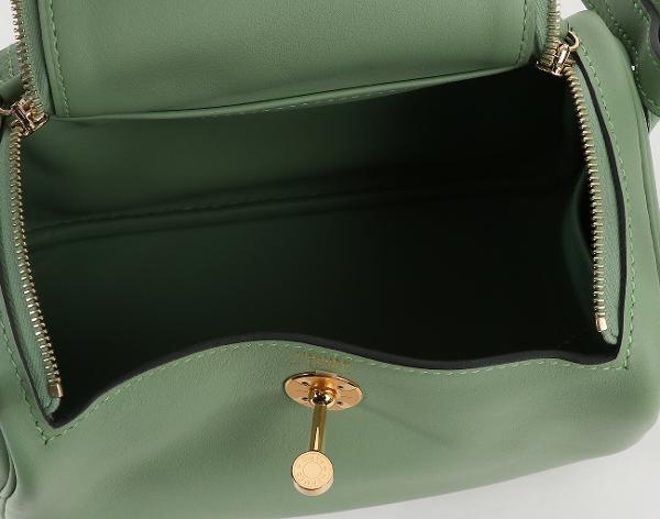 에르메스 미니 린디 베르트 크리켓 금장 W