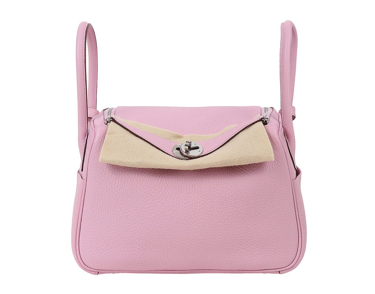 에르메스 린디 26 모브 실베스트레 은장 B