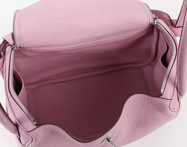 에르메스 린디 26 모브 실베스트레 은장 B