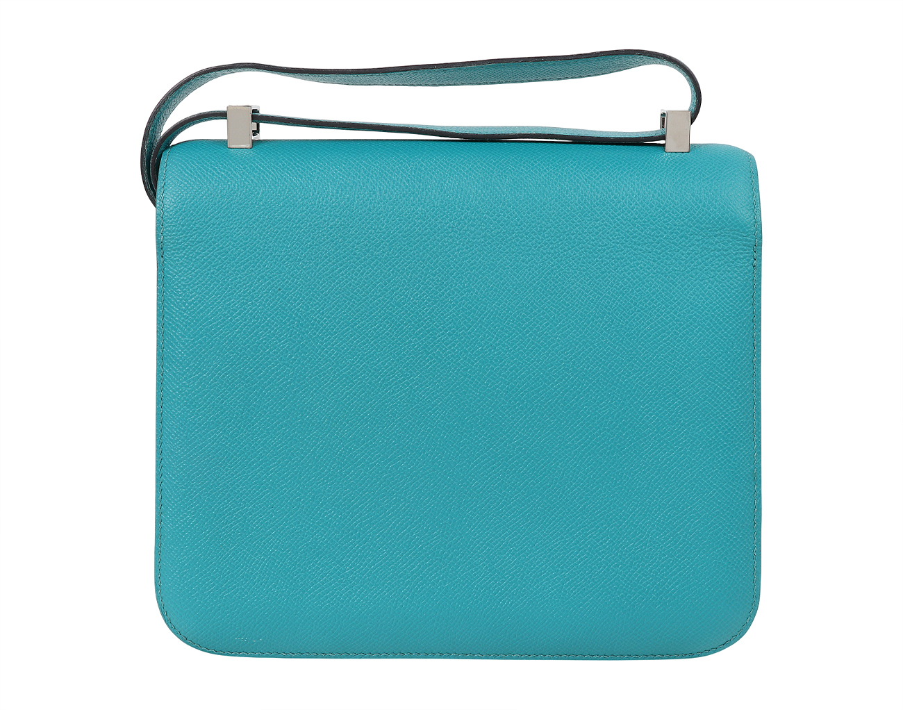 에르메스 콘스탄스 24 베르소 블루 파온 뱀부 래커 버클 A