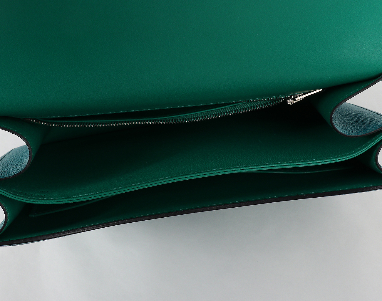 에르메스 콘스탄스 24 베르소 블루 파온 뱀부 래커 버클 A