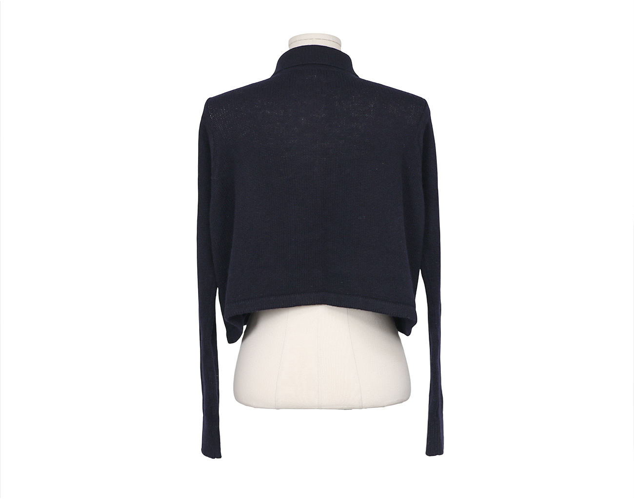 에르메스 셔츠 니트 가디건 블루 누아 38