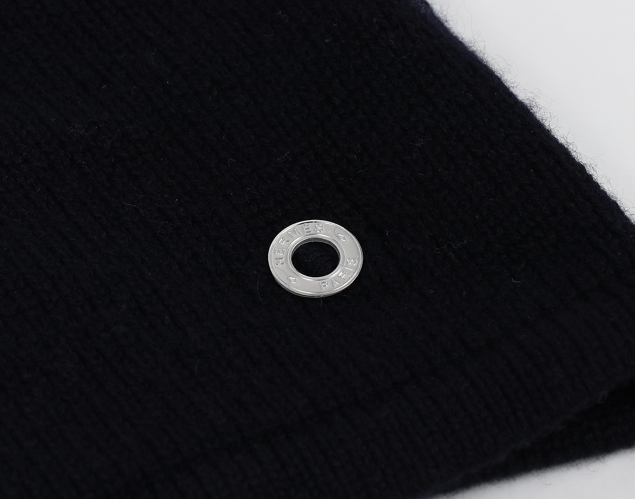 에르메스 셔츠 니트 가디건 블루 누아 38