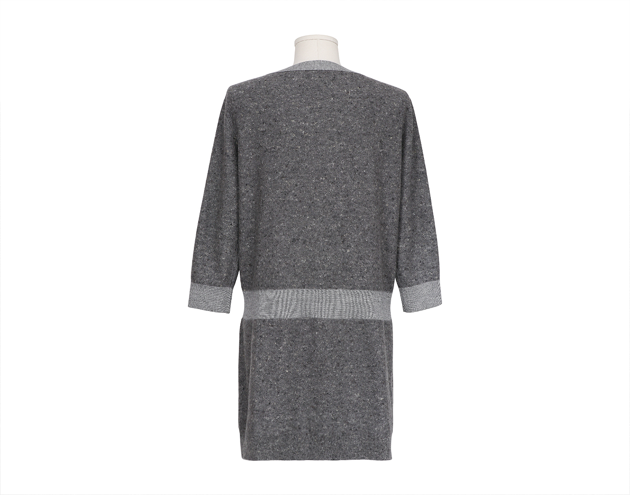 에르메스 캐시미어 니트 드레스 그레이 34