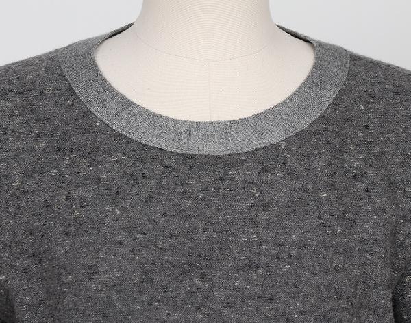 에르메스 캐시미어 니트 드레스 그레이 34