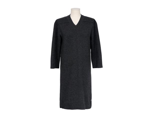 에르메스 캐시미어 니트 드레스 다크 그레이 36