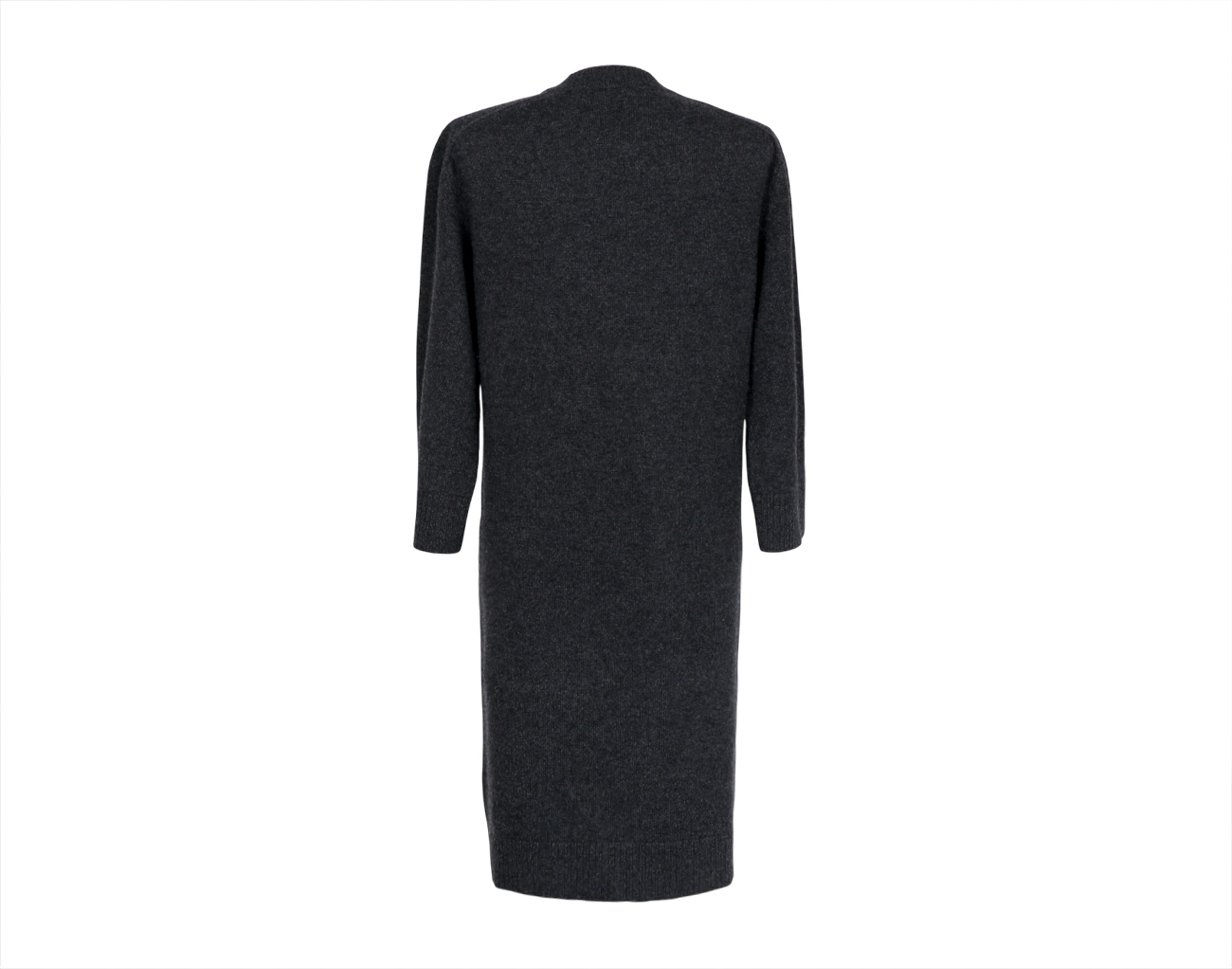 에르메스 캐시미어 니트 드레스 다크 그레이 36