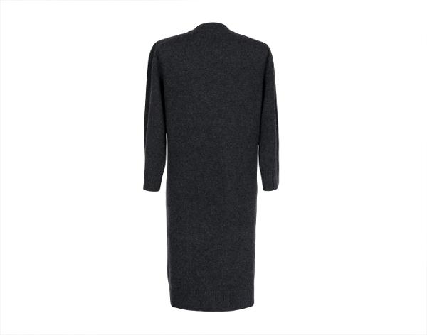 에르메스 캐시미어 니트 드레스 다크 그레이 36