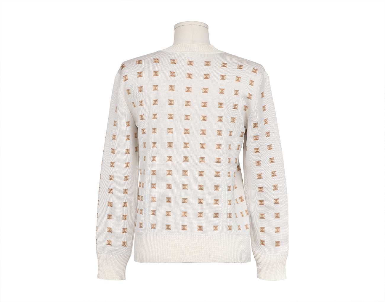 에르메스 메도르 롱 슬리브 스웨터 블랑 카세 36