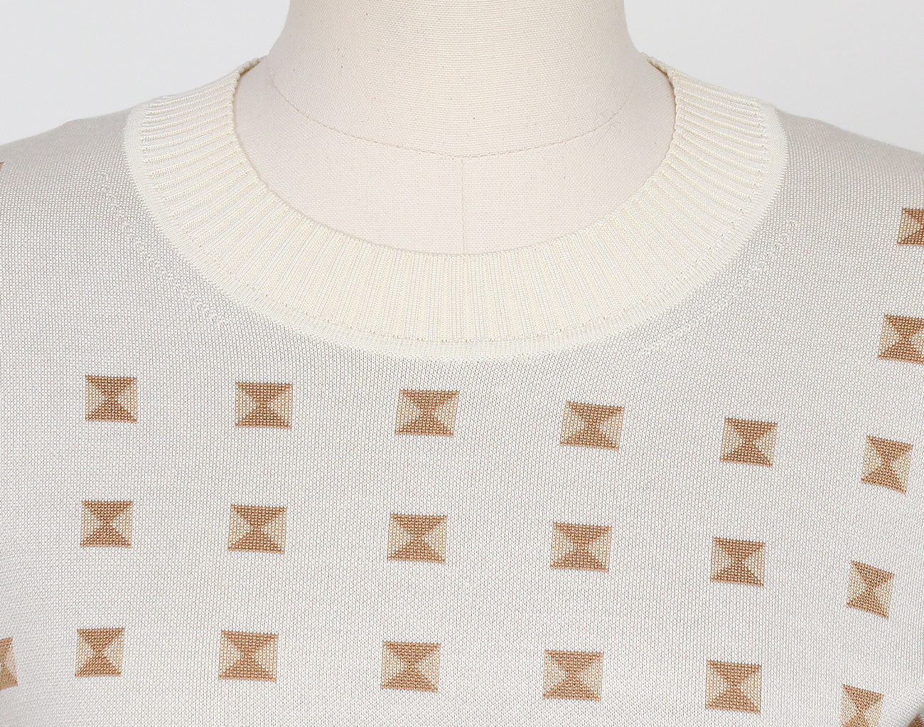 에르메스 메도르 롱 슬리브 스웨터 블랑 카세 36