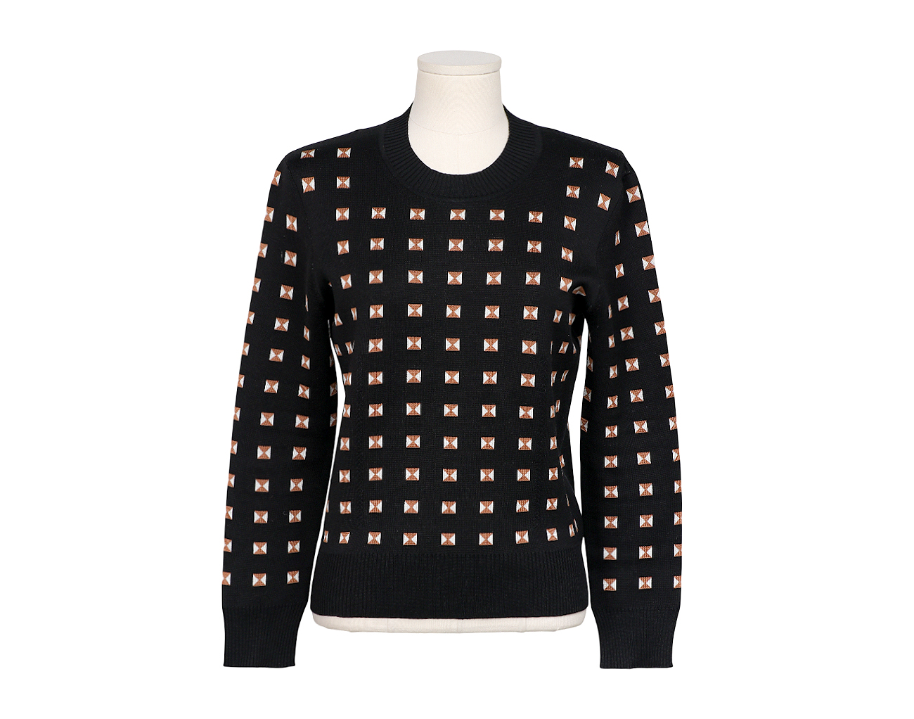 에르메스 메도르 롱 슬리브 스웨터 블랙 38