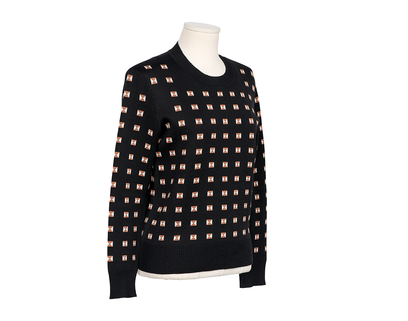 에르메스 메도르 롱 슬리브 스웨터 블랙 38