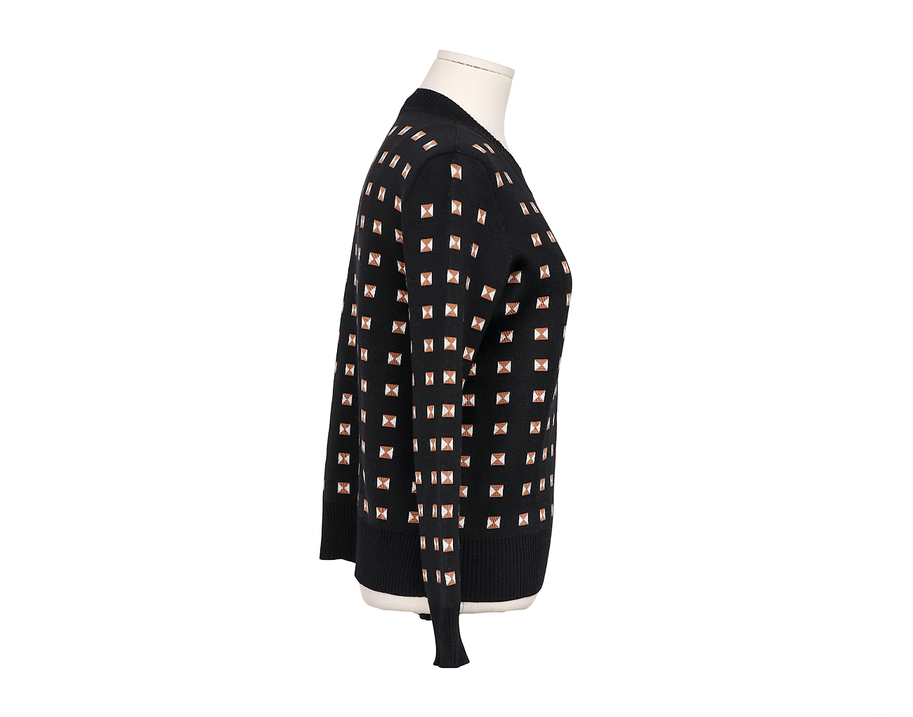 에르메스 메도르 롱 슬리브 스웨터 블랙 38