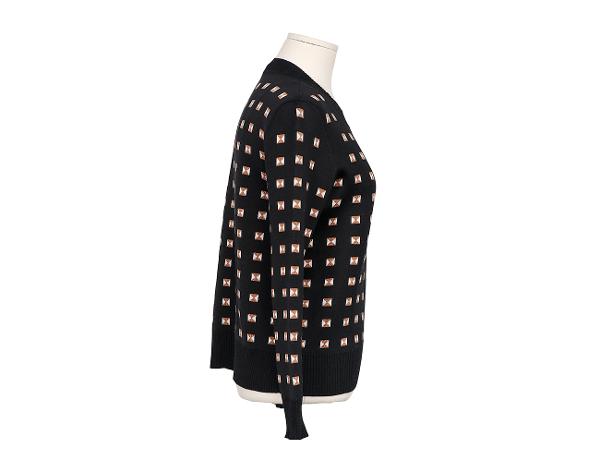 에르메스 메도르 롱 슬리브 스웨터 블랙 38