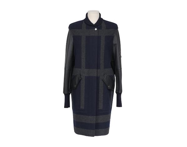 에르메스 캐시미어 로카바 바시티 재킷 블루 마린 34