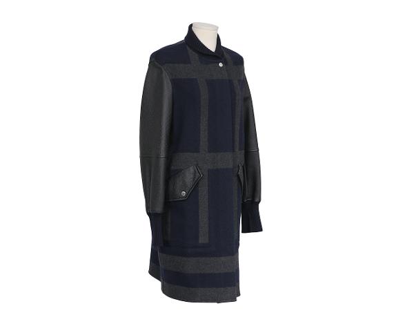 에르메스 캐시미어 로카바 바시티 재킷 블루 마린 34