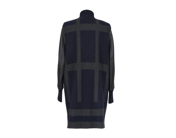 에르메스 캐시미어 로카바 바시티 재킷 블루 마린 34