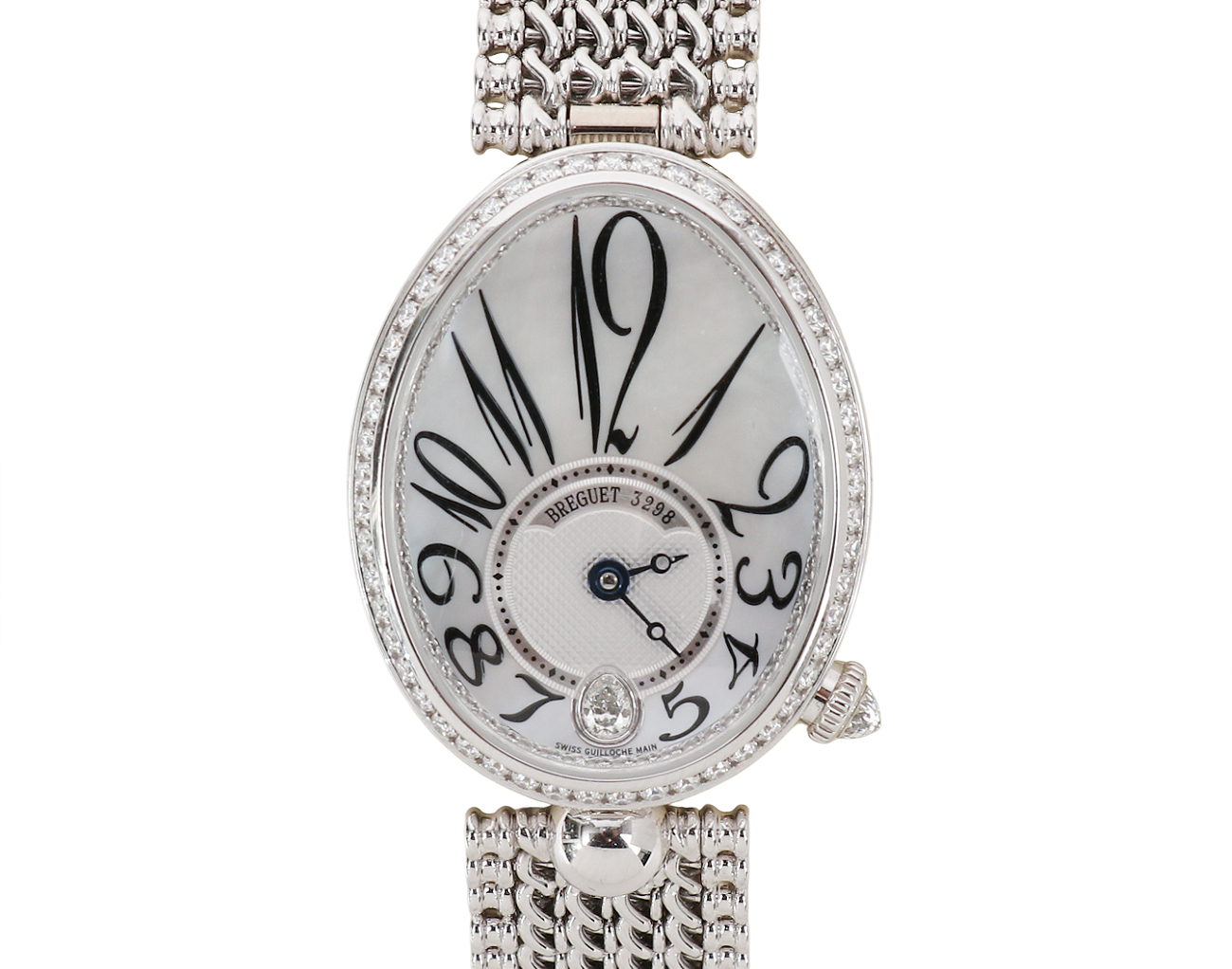 브레게 레인 드 네이플 화이트골드 다이아몬드 8918BB
