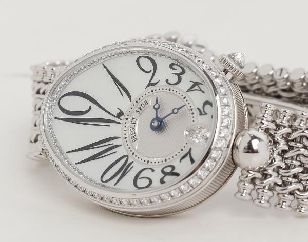 브레게 레인 드 네이플 화이트골드 다이아몬드 8918BB