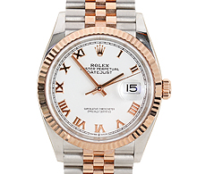 로렉스 데이저스트 36mm 로즈골드 콤비 126231