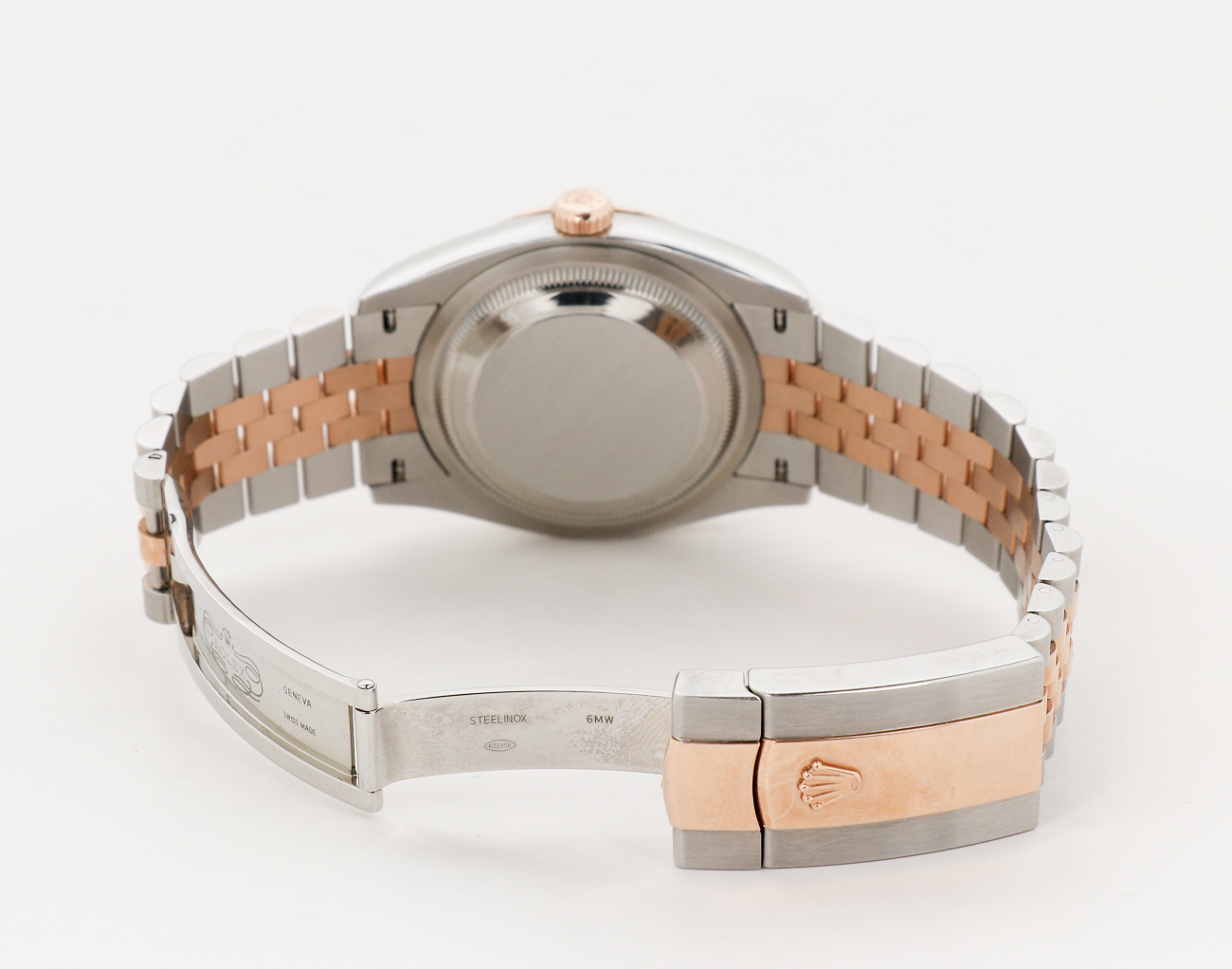 로렉스 데이저스트 36mm 로즈골드 콤비 126231