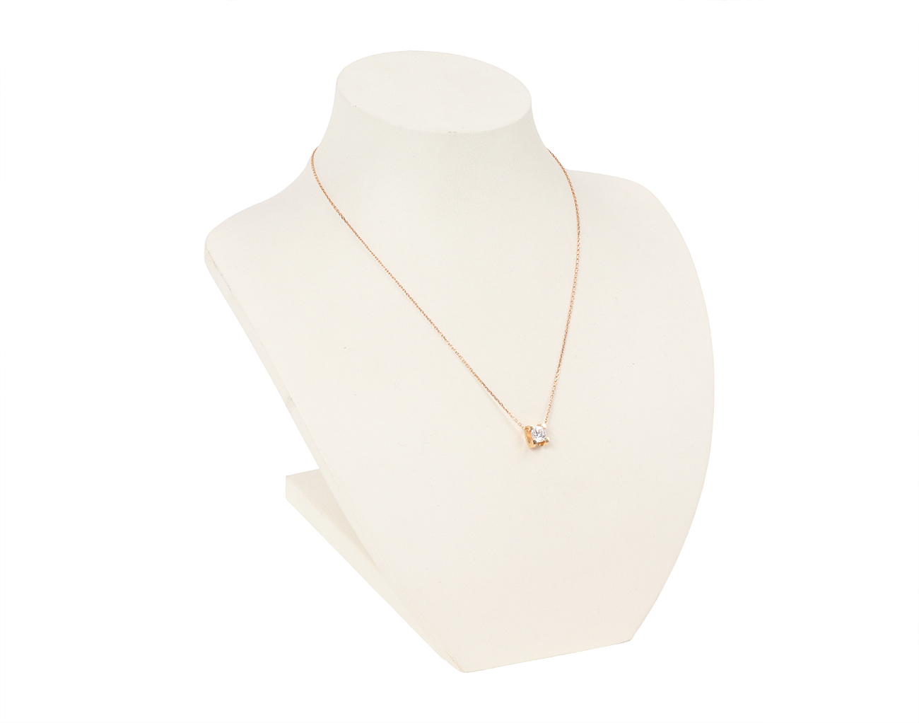 까르띠에 C 드 까르띠에 펜던트 핑크골드 브릴리언트 컷 다이아몬드