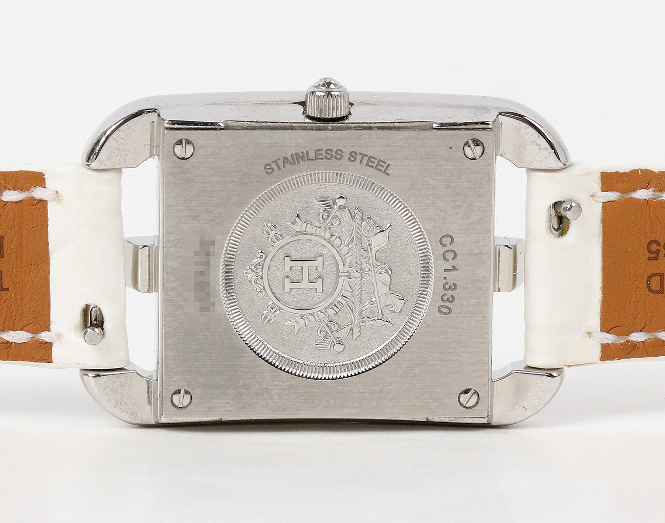 에르메스 케이프 코드 샹달 주얼리 워치 스몰 스틸 다이아몬드