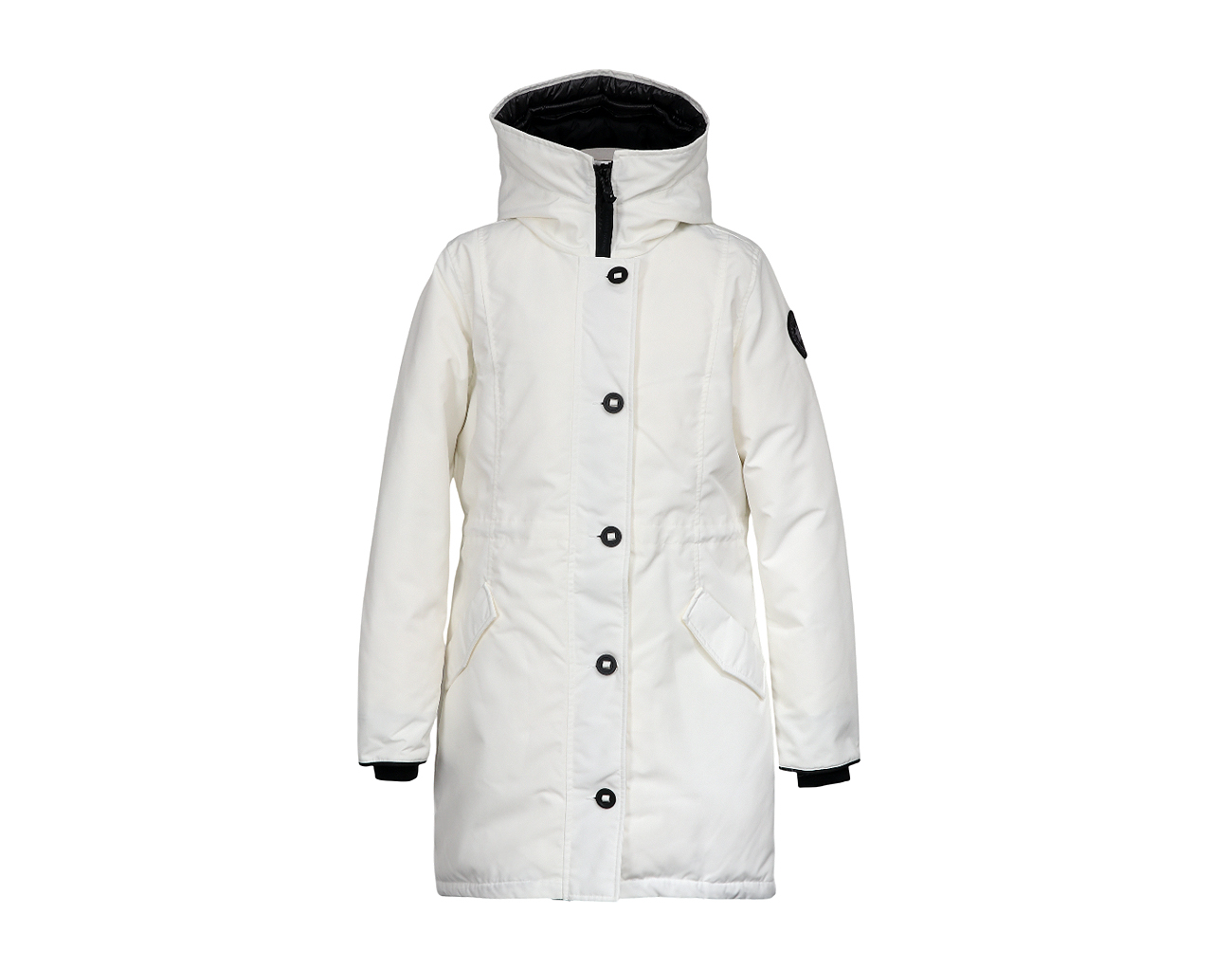 캐나다구스 로스클레어 파카 블랙 라벨 노스 스타 화이트 L