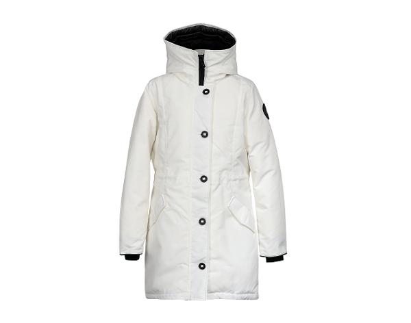 캐나다구스 로스클레어 파카 블랙 라벨 노스 스타 화이트 L