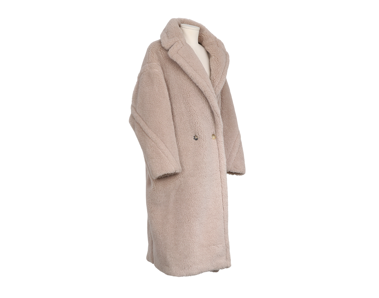 막스마라 테드걸 테디 베어 아이콘 코트 샌드 S